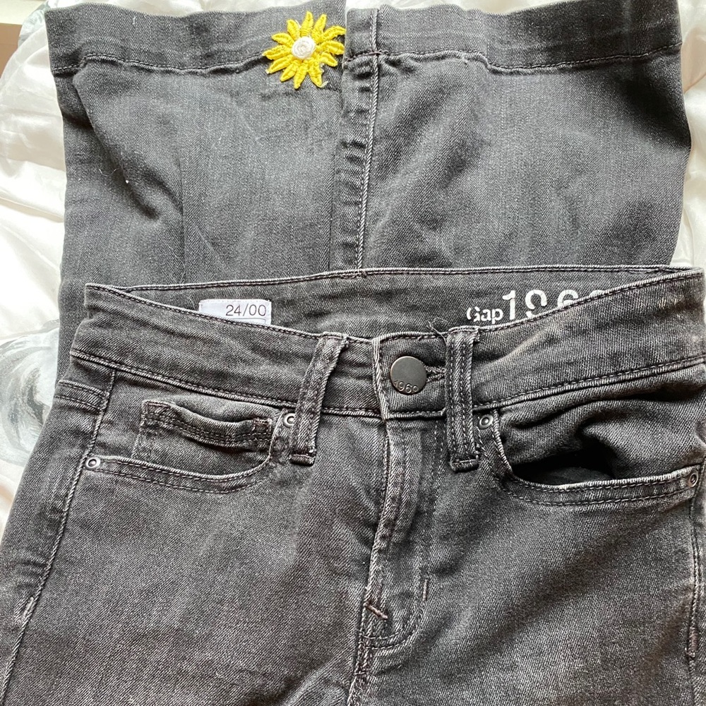 SOLD Black flare jeans